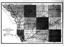 Benton County Outline Map